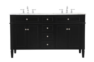 Elegant Lighting - VF12560DBK - Bathroom Vanity Set - Park Avenue - Black