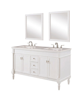 Elegant Lighting - VF13060DAW - Single Bathroom Vanity Set - Lexington - Antique white