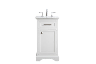 Elegant Lighting - VF15019WH - Single Bathroom Vanity Set - Americana - white