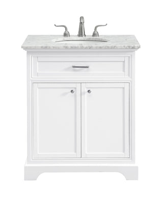 Elegant Lighting - VF15030WH - Single Bathroom Vanity Set - Americana - white