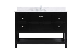Elegant Lighting - VF16448BK-BS - Bathroom Vanity Set - Theo - Black