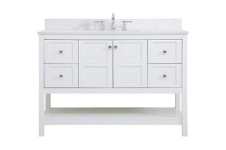 Elegant Lighting - VF16448WH-BS - Bathroom Vanity Set - Theo - White