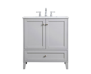 Elegant Lighting - VF18030GR - Single Bathroom Vanity - Sommerville - Grey