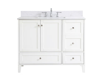 Elegant Lighting - VF18042WH-BS - Bathroom Vanity Set - sommerville - White