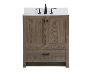 Elegant Lighting - VF2830WO-BS - Bathroom Vanity Set - Soma - weathered oak