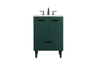Elegant Lighting - VF47024MGN - Vanity Sink Set - Baldwin - Green