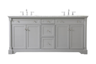 Elegant Lighting - VF53072DGR - Bathroom Vanity Set - Clarence - Grey