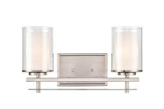 Millennium - 5502-BN - Two Light Wall Sconce - Huderson - Brushed Nickel