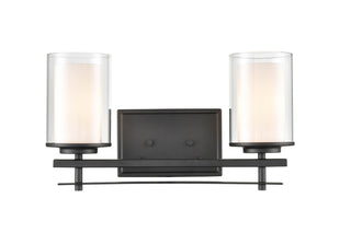 Millennium - 5502-MB - Two Light Wall Sconce - Huderson - Matte Black