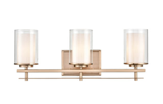 Millennium - 5503-MG - Three Light Wall Sconce - Huderson - Modern Gold