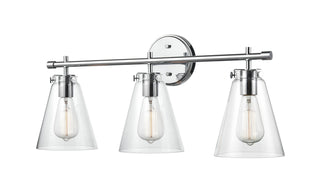 Millennium - 8123-CH - Three Light Vanity - Aliza - Chrome