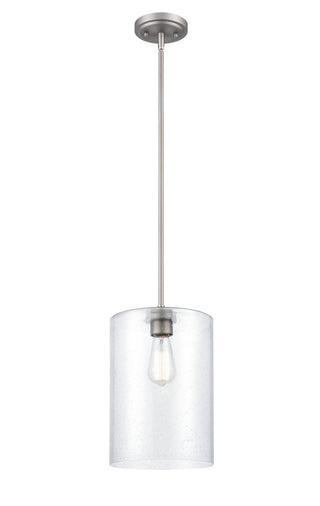 Millennium - 9611-SN - One Light Mini Pendant - Moven - Satin Nickel
