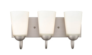 Millennium - 9813-SN - Three Light Vanity - Ivey Lake - Satin Nickel