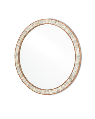 Hyson Mirror in Natural/Beige