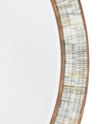 Hyson Mirror in Natural/Beige