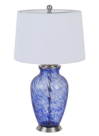 Ashland One Light Table Lamp in Sky Blue