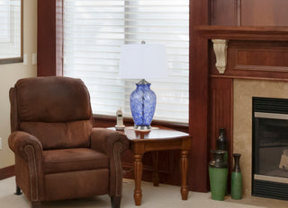 Ashland One Light Table Lamp in Sky Blue