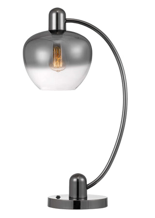 Brookline One Light Desk Lamp in Gun Metal