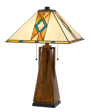 Cal Lighting - BO-3011TB - Two Light Table Lamp - Tiffany - Tiffany