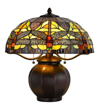 Cal Lighting - BO-3012TB - Two Light Table Lamp - Tiffany - Tiffany