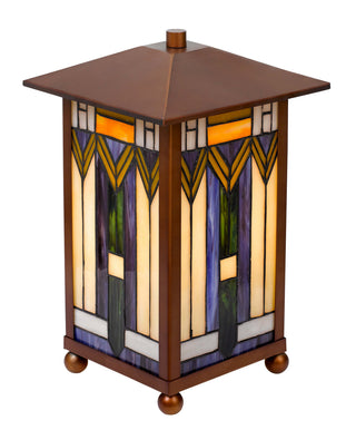 Tiffany One Light Accent Lamp in Tiffany
