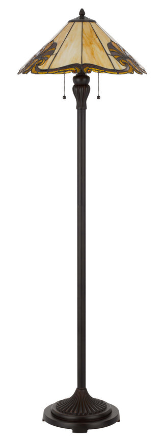 Tiffany Two Light Floor Lamp in Tiffany