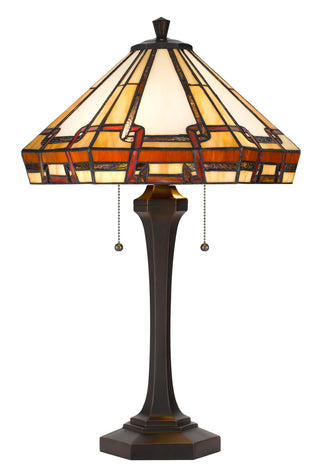 Cal Lighting - BO-3016TB - Two Light Table Lamp - Tiffany - Tiffany