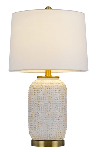 Sedalia One Light Table Lamp in Ivory