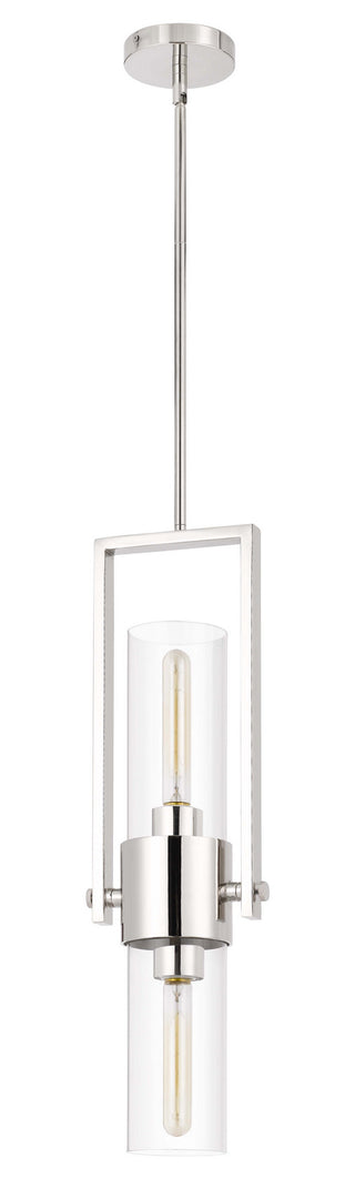 Cal Lighting - FX-3758-1 - Two Light Pendant - Redmond - Chrome
