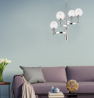 Milbank LED Chandelier in Chrome