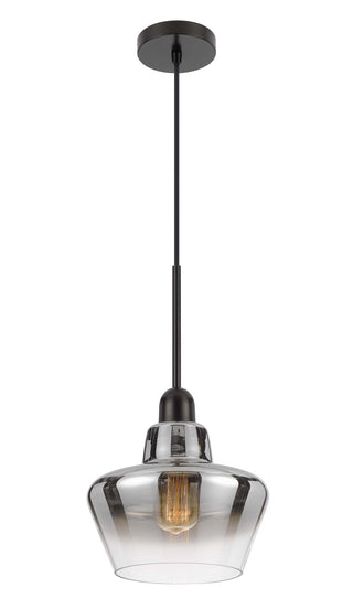 Brockton One Light Pendant in Matte Black