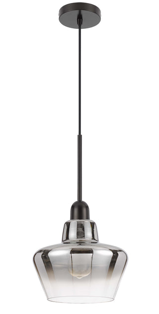 Brockton One Light Pendant in Matte Black