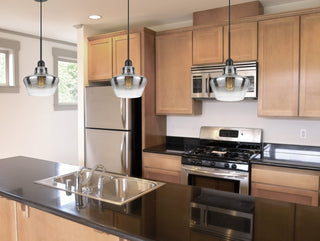 Brockton One Light Pendant in Matte Black