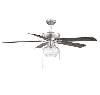 Meridian - M2009BN - 52" Ceiling Fan - Mceil - Brushed Nickel