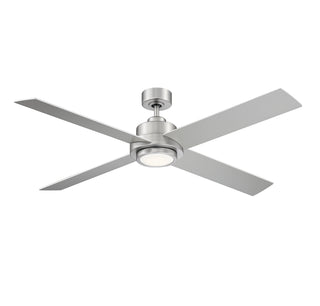 Meridian - M2011BNRV - 56" Ceiling Fan - Brushed Nickel
