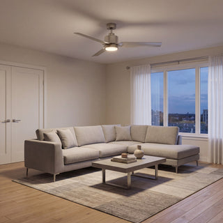 52" Ceiling Fan in Brushed Nickel