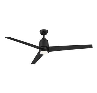 Meridian - M2013MBKRV - 56" Ceiling Fan - Matte Black