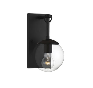 Meridian - M50029BK - One Light Outdoor Wall Lantern - Moutd - Matte Black