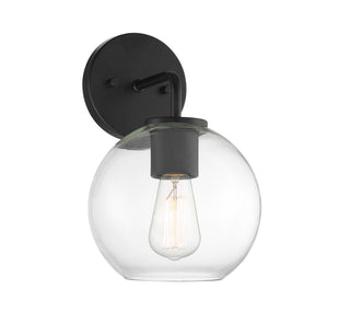 Meridian - M50044BK - One Light Outdoor Wall Lantern - Moutd - Matte Black