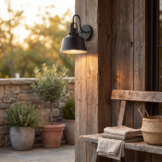 Moutd One Light Outdoor Wall Lantern in Matte Black