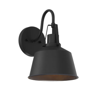 Meridian - M50049BK - One Light Outdoor Wall Lantern - Moutd - Matte Black