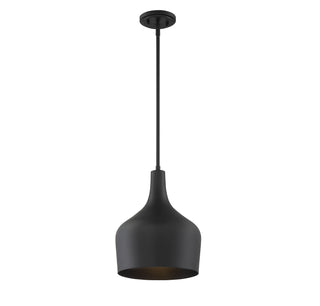 Meridian - M70020MBK - One Light Pendant - Mpend - Matte Black