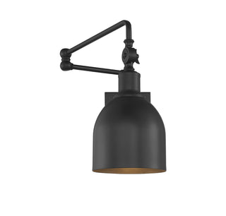 Meridian - M90019MBK - One Light Wall Sconce - Matte Black