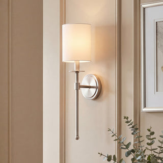 One Light Wall Sconce in Brushed Nickel