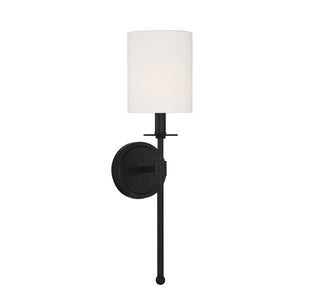 Meridian - M90057MBK - One Light Wall Sconce - Matte Black
