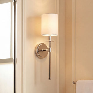 One Light Wall Sconce in Polished Nickel