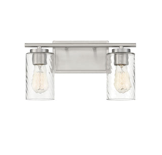 Meridian - M80037BN - Two Light Bathroom Vanity - Mbath - Brushed Nickel