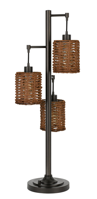 Cal Lighting - BO-2992DK - Three Light Table Lamp - Connell - Dark Bronze
