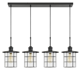 Cal Lighting - FX-2668-4P - Four Light Pendant - Silverton - Dark Bronze