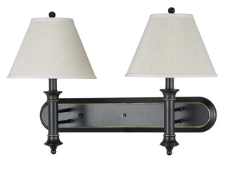 Cal Lighting - LA-60007W2L-1R - Two Light Wall Lamp - HOTEL - Dark Bronze